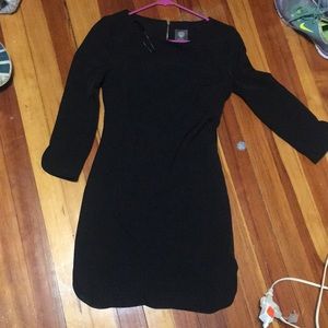 Black 3/4 sleeve dress